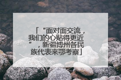 “面对面交流，我们的心贴得更近”，新疆博州各民族代表来鄂考察